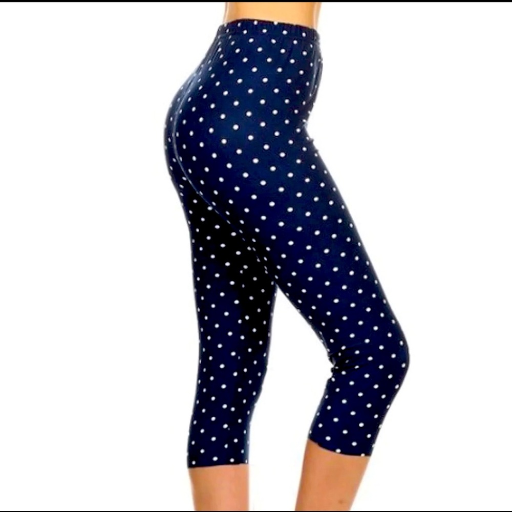 Capri Leggings Polka Dot